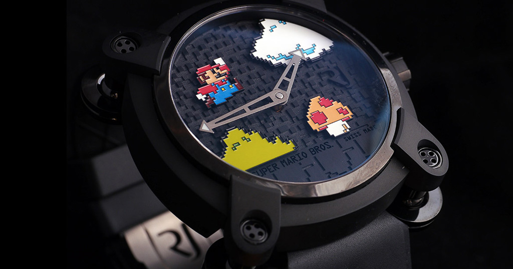 RJ X Super Mario Bros. il luxury watch ispirato al protagonista Nintendo